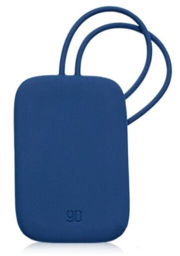 Силиконовая багажная бирка Ninetygo Silicone Luggage Tag Dark blue - 2