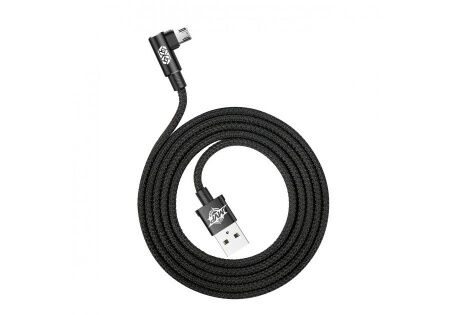 Кабель Baseus MVP Elbow Type Cable USB For Micro 1.5A 2m (Black/Черный) - 3