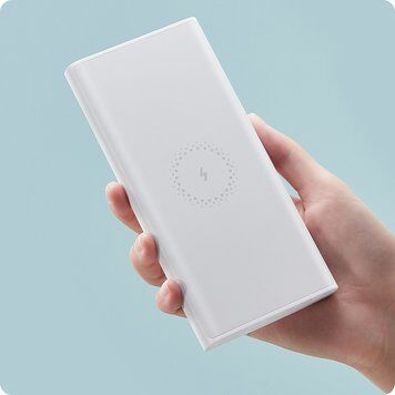 Внешний аккумулятор Xiaomi Power Bank Wireless 10W Youth version (10000mAh) (White) - 5