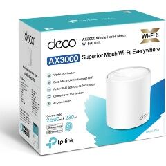 Домашняя Mesh Wi-Fi система TP-LINK Deco X50 (1-Pack) - 3