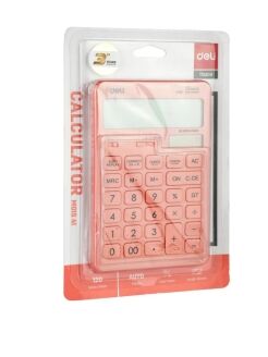 Калькулятор Deli Touch EM01541 красный 12-разр. RU - 1