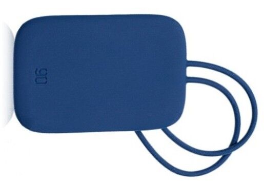 Силиконовая багажная бирка Ninetygo Silicone Luggage Tag Dark blue - 5