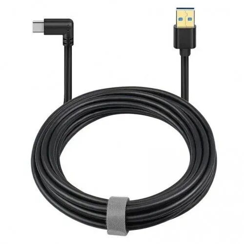 Кабель MiMAXO для Oculus Quest 2 Link Cable (5м) (USB 3.0 Type A-Type C) (Black) - 1