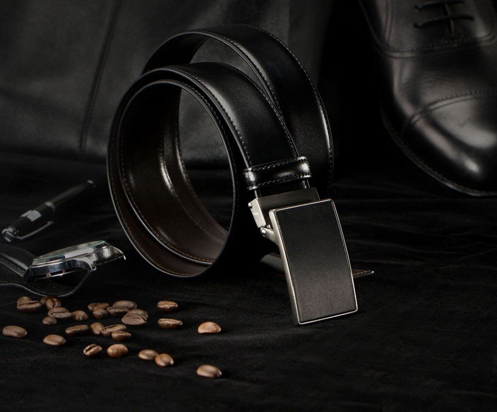 Ремень Xiaomi Qimian Italian Leather Double-sided Belt 
