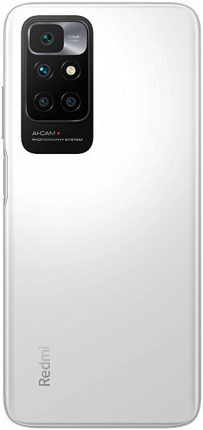 Смартфон Redmi 10 2022 6/128 ГБ Global, белая галька - 4