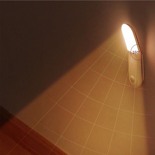 Светильник BASEUS Sunshine series human body Induction aisle light white light, 500 мАч, белый - 8