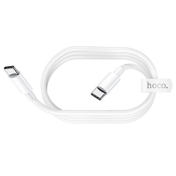 USB-C кабель HOCO X51 High-Power Type-C, 5А, PD100W, 2м, ABS (белый) - 4
