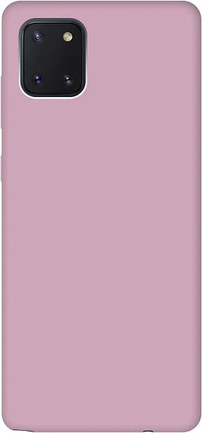 Чехол-накладка More choice FLEX для Samsung A81/Note 10 Lite (2020) розовый - 1