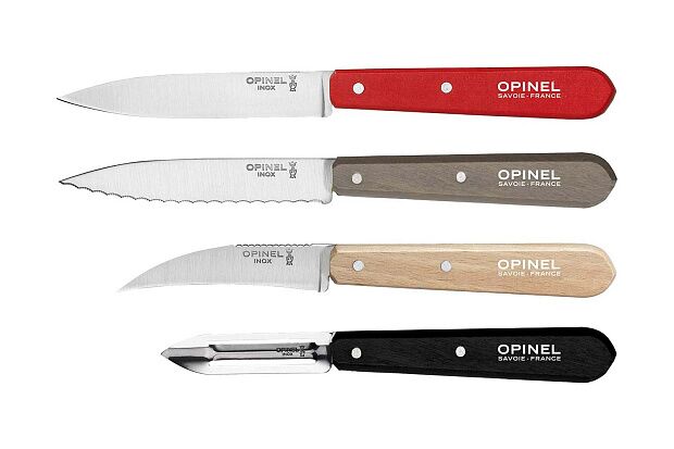 Набор ножей Opinel Les Essentiels Loft, нержавеющая сталь, (4 шт./уп.), 001626 - 5