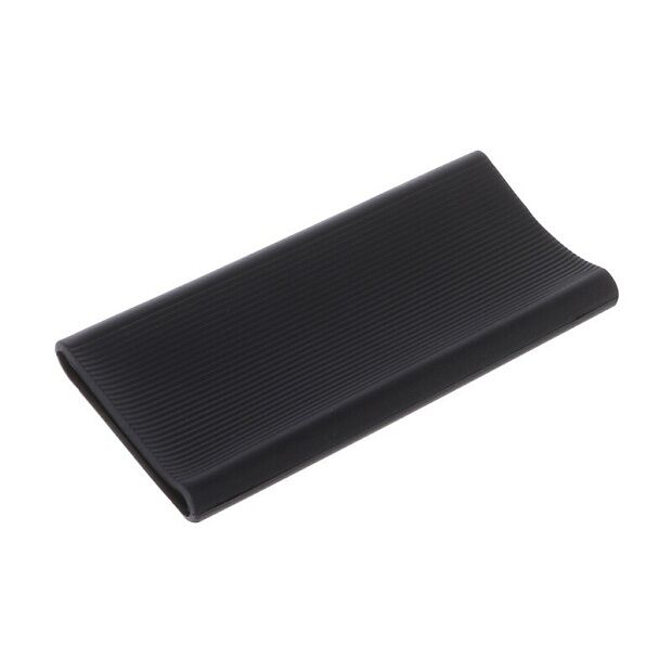 Силиконовый чехол для Xiaomi Power Bank 2i 10000 (Black/Черный) - 4