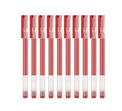 Набор гелевых ручек MI Jumbo Gel Ink Pen (MJZXB02WC) 10 шт (Red)