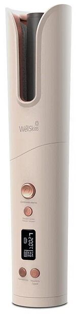 Беспроводная плойка для завивки волос WellSkins WX-JF201 (Pink) RU - 2