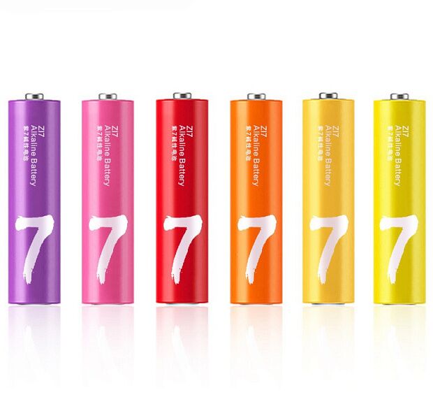 Батарейки AAA - ZMI Rainbow ZI7 (AA724) (24шт) - 2