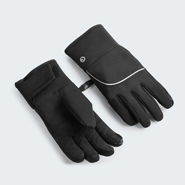 Зимние перчатки Qimian Warm Touch Screen Gloves Mens для сенсорных экранов (Black/Черный) - 7
