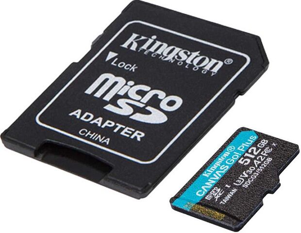 Карта памяти microSDXC Canvas Go Plus (512 Гб, UHS-I, U3, V30) (SDCG3/512GB) RU - 3