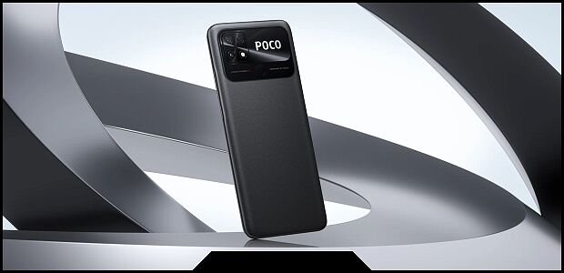 Смартфон POCO C40 4/64Gb (Black) RU - 6