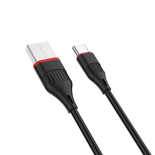 USB кабель BOROFONE BX17 Enjoy Type-C, 1м, PVC (черный) - 5