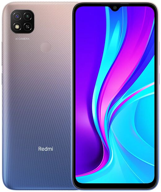 Смартфон Redmi 9C NFC 2/32 ГБ RU, фиолетовый - 1