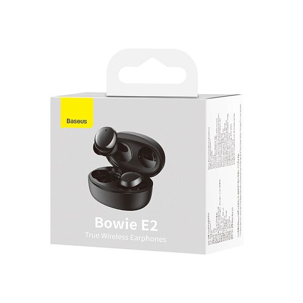 Беспроводные наушники BASEUS Bowie E2, Bluetooth, 40 мАч, черный - 7