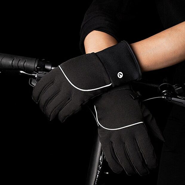 Зимние перчатки Qimian Warm Touch Screen Gloves Mens для сенсорных экранов (Black/Черный) - 4