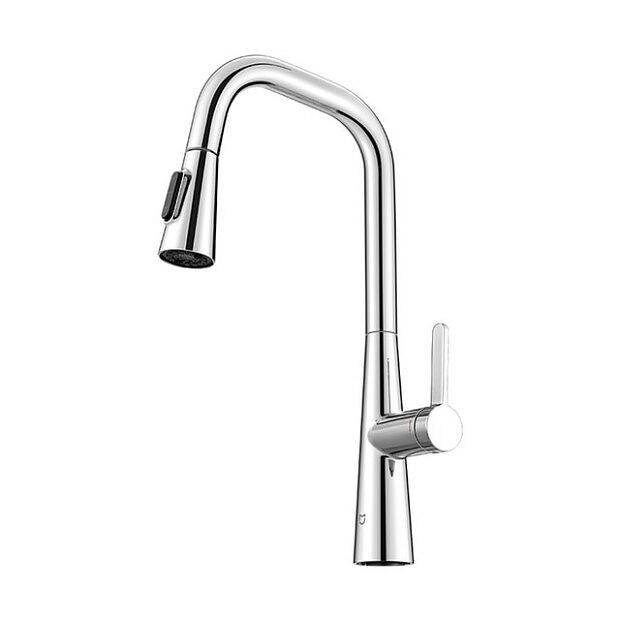 Смеситель для кухни Mijia pull-out kitchen faucet S1 (MJCLSCFLT01DB) - 1