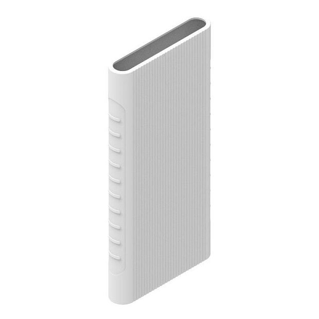 Силиконовый чехол для Xiaomi Power Bank 3 10000 mAh (White) - 1