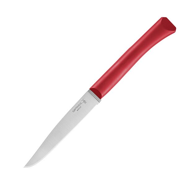 Нож столовый Opinel N125 , полимерная ручка, нерж, сталь, красный. 001902 - 1