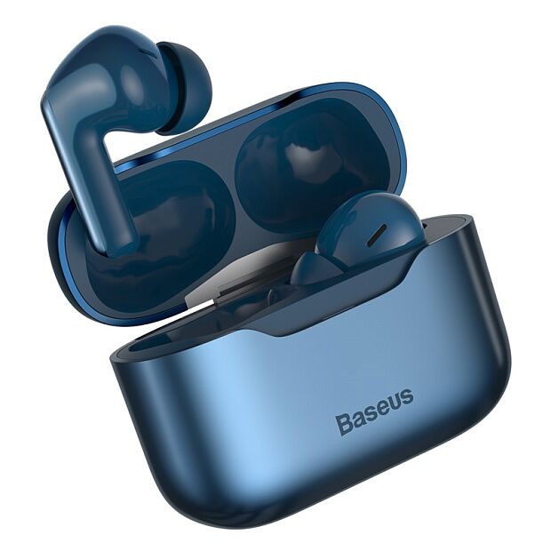 Беспроводные наушники BASEUS SIMU S1 Pro, Bluetooth, 40 мАч, синий - 1