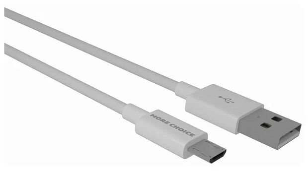 Дата-кабель Smart USB 3.0A для Type-C More choice K42a ТРЕ 1м белый - 4