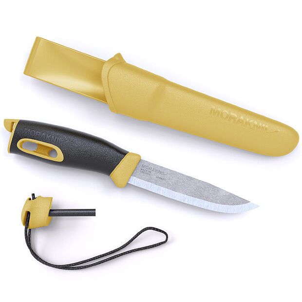 Нож Morakniv Companion Spark Yellow, нержавеющая сталь, 13573 - 2