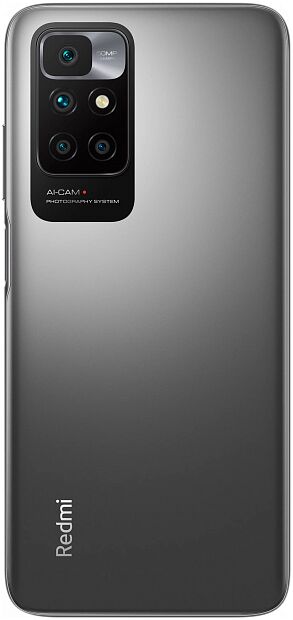 Смартфон Redmi 10 2022 4/64 ГБ Global, серый карбон - 3