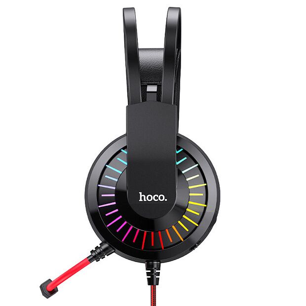 Компьютерная гарнитура Hoco W105 Joyful Gaming Headphones (Red) - 3