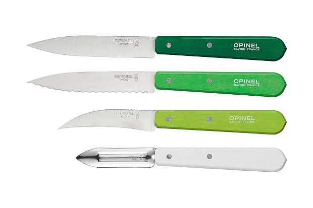 Набор ножей Opinel Les Essentiels Primavera, нержавеющая сталь, (4 шт./уп.), 001709 - 5