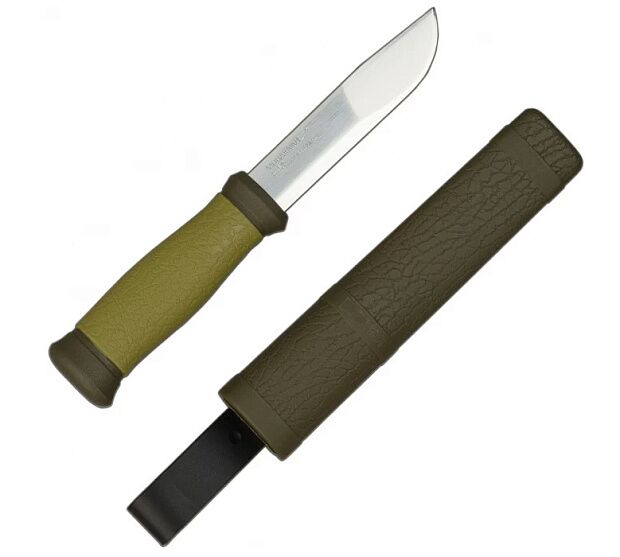Нож Morakniv Outdoor 2000 Green, нержавеющая сталь, 10629 - 1