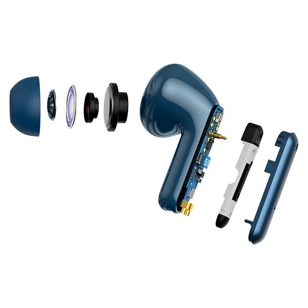 Беспроводные наушники BASEUS SIMU S1 Pro, Bluetooth, 40 мАч, синий - 9