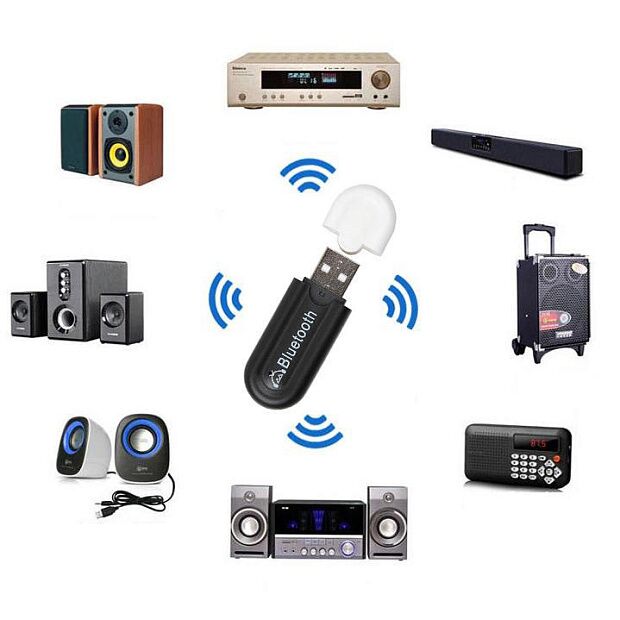 Адаптер Bluetooth Wireless Music Receiver USB-Aux HJX-001 - 7