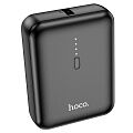Внешний аккумулятор повербанк (powerbank) Hoco J96 Strider 5000mAh (Black) - фото