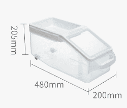 Контейнер для хранения зерна Xiaomi Tianlong Without Grain Storage Box 7L (White/Белый) - 2