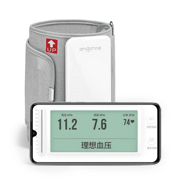 Синхронизация умного тонометра Xiaomi Andon Smart Arm Electronic Blood Pressure Monitor BP5 со смартфоном