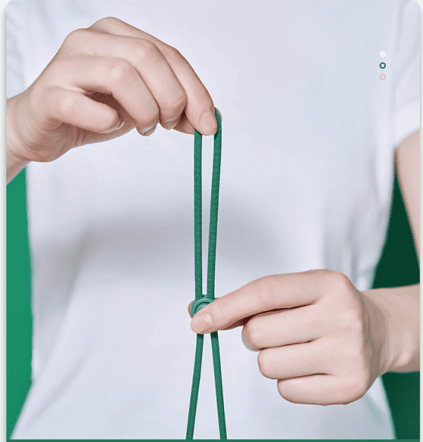 Портативный складной вентилятор ZMI neck hanging folding AF217, green - 5