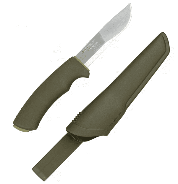 Нож Morakniv BushCraft Forest, нержавеющая сталь, рез. рукоять, 12493 - 4