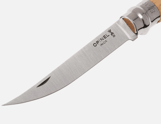 Нож филейный Opinel 10,  нержавеющая сталь, рукоять из дерева бука, 000517 - 7