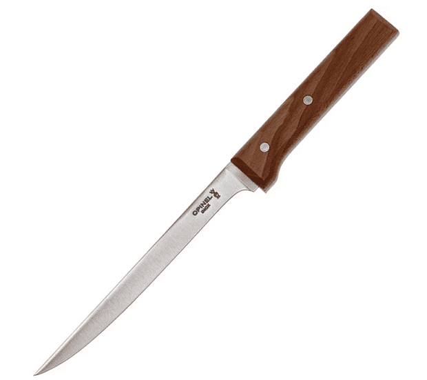Нож филейный Opinel 121, деревянная рукоять, нержавеющая сталь, 001821 - 1