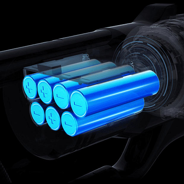 Пылесос вертикальный Jimmy JV63 Cordless Vacuum Cleaner (Graphite+Blue) (+зарядка) RU - 8